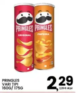 Interspar Pringles vari tipi offerta