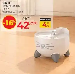 Arcaplanet Catit fontana pixi offerta