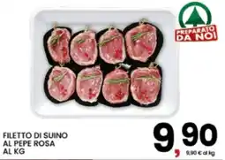 Interspar Filetto di suino al pepe rosa offerta