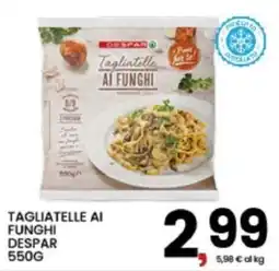 Interspar Tagliatelle ai funghi Despar offerta