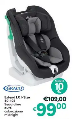 Ideal Bimbo Graco Extend LX I-Size offerta