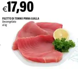 Hurrà Filetto di tonno pinna gialla offerta