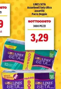 Hurrà Lines Seta Assorbenti Seta Ultra offerta