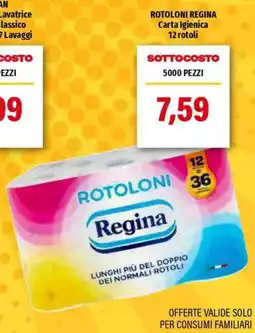Hurrà Rotoloni Regina offerta