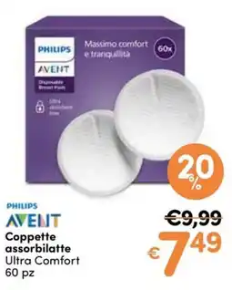 B di Bimbi Coppette assorbilatte Ultra Comfort offerta