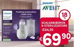B di Bimbi Philips Avent Scaldabiberon & Sterilizzatore offerta