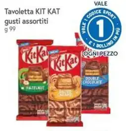 Famila Tavoletta KIT KAT gusti assortiti offerta