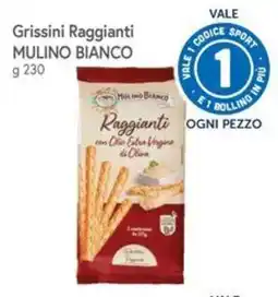 Famila Grissini Raggianti Mulino Bianco offerta