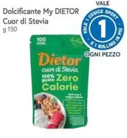 Famila Dolcificante My DIETOR Cuor di Stevia offerta
