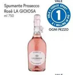 Famila Spumante Prosecco Rosè LA GIOIOSA offerta