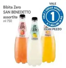 Famila Bibita Zero San Benedetto assortite offerta