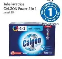 Famila Tabs lavatrice Calgon Power 4 in 1 offerta