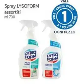 Famila Spray LYSOFORM assortiti offerta