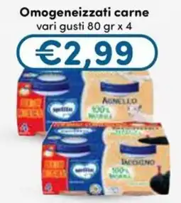 B di Bimbi Omogeneizzati carne vari gusti offerta