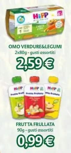 B di Bimbi HiPP OMO VERDURE&LEGUMI offerta