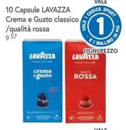 Famila Lavazza crema e gusto offerta
