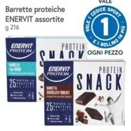 Famila Barrette proteiche ENERVIT assortite offerta