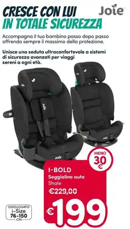 B di Bimbi Joie I-BOLD Seggiolino auto Shale offerta