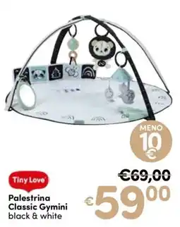 B di Bimbi Tiny Love Palestrina Classic Gymini black & white offerta