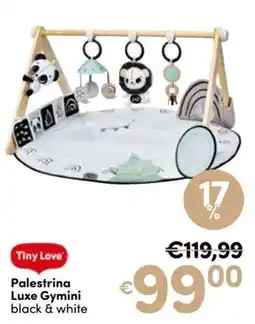 B di Bimbi Tiny Love Palestrina Luxe Gymini black & white offerta