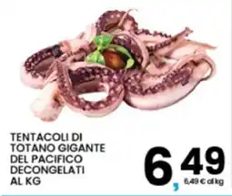 Interspar Tentacoli di totano gigante del Pacifico offerta