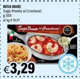Hurrà Wiva Mare Sugo Pronto ai Crostacei offerta