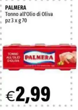 Hurrà Tonno all'Olio di Oliva Palmera offerta