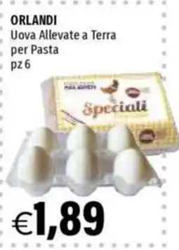 Hurrà Uova Allevate a Terra per Pasta offerta