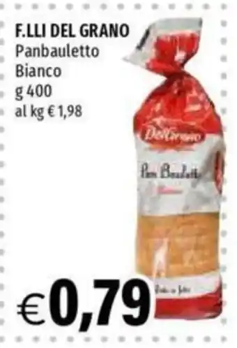 Panbauletto Bianco F.LLI DEL GRANO