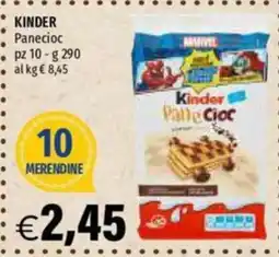 Hurrà Kinder Pan di Cioc offerta