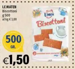 Hurrà Le Men Biscottoni offerta