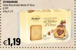 Hurrà Fette Biscottate Malto d'Orzo offerta