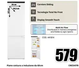 MediaWorld Piano cottura a induzione da 60cm offerta