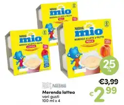 B di Bimbi Merenda lattea Nestlé offerta