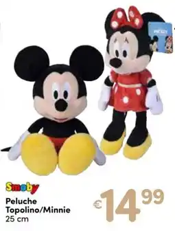 B di Bimbi Peluche Topolino/Minnie offerta