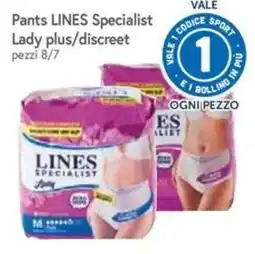 Famila Pants LINES Specialist Lady plus/discreet offerta