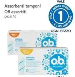 Famila Assorbenti tamponi OB assortiti offerta