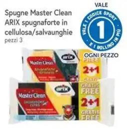 Famila Spugne Master Clean ARIX offerta