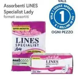 Famila Assorbenti Lines Specialist Lady offerta