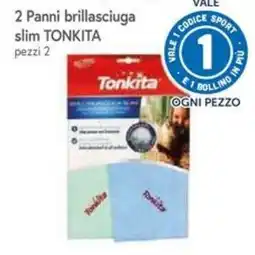 Famila Panni brillasciuga slim Tonkita offerta