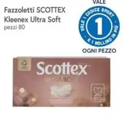 Famila Fazzoletti SCOTTTEX Kleenex Ultra Soft offerta
