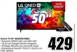 MediaWorld Smart TV 50" 50QNED70B6C offerta