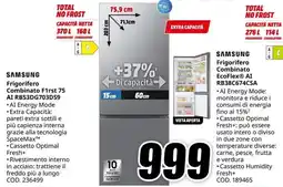 MediaWorld Samsung Frigorifero Combinato F1rst 75 offerta