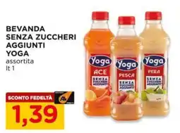 Alì Supermercati Beveranda senza zuccheri aggiunti Yoga assortita offerta