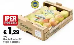 Iper La Grande Mele del Trentino IGP Golden offerta