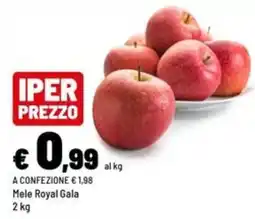 Iper La Grande Mele Royal Gala offerta