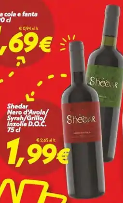 Iper Super Conveniente Shedar Nero d'Avola offerta