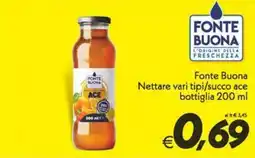 Iper Super Conveniente Fonte Buona Nettare vari tipi/succo ace offerta