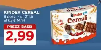 Kinder Cereali