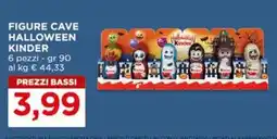 Alì Supermercati Figure cave halloween kinder offerta